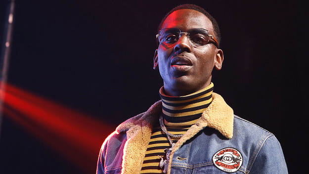 Young Dolph performing in New York City