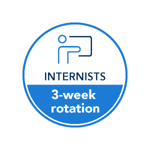 Icon depicting Basic Dermatology Curriculum for 3-week rotation for internists