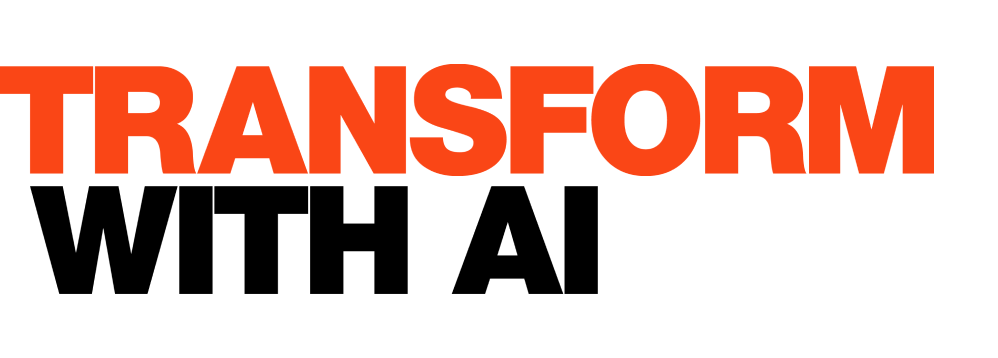 tranform with ai logo