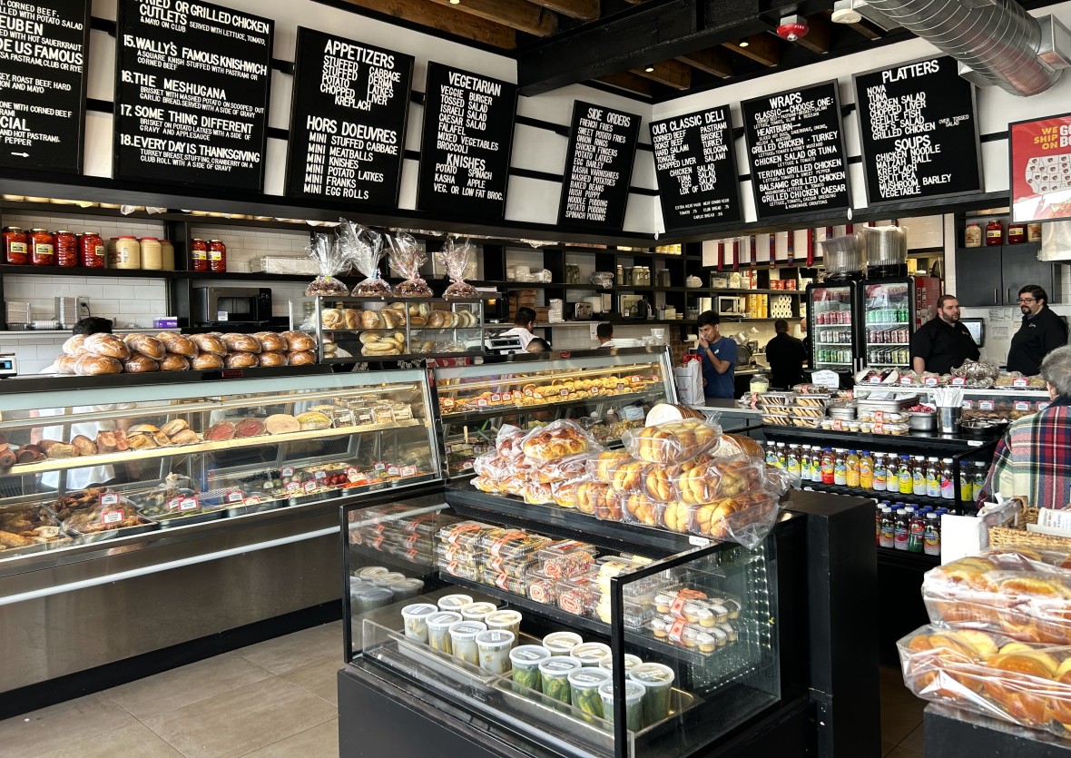 Lido Kosher Deli interior