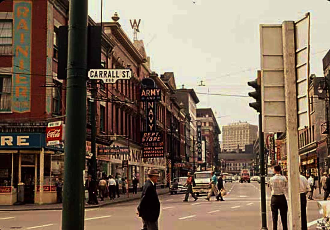 army and navy west hastings street vintage