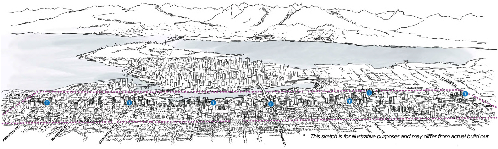 broadway plan draft vancouver skyline