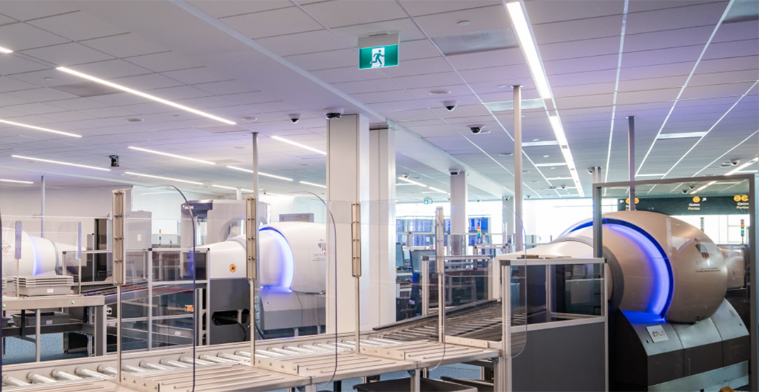 YVR security CT scanners