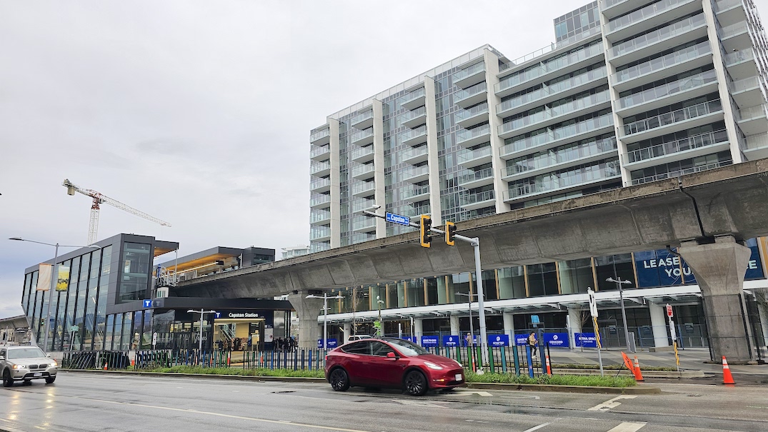 skytrain canada line capstan station opening day december 20 2024