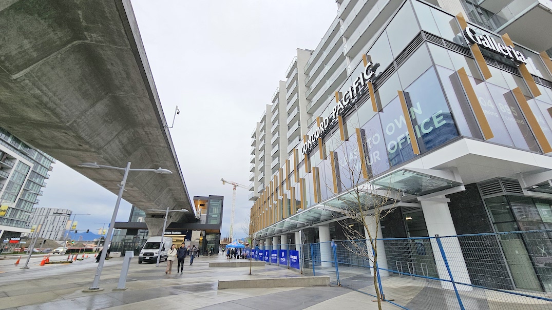 skytrain canada line capstan station opening day december 20 2024