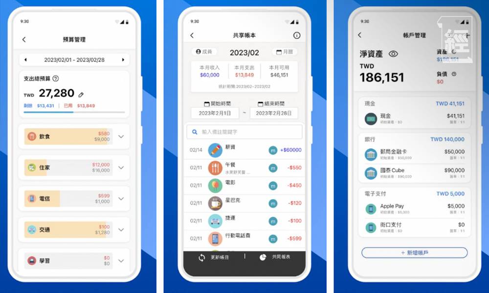 記帳APP推薦2024 11大免費易用個人/共用比較 理財新手/懶人必備