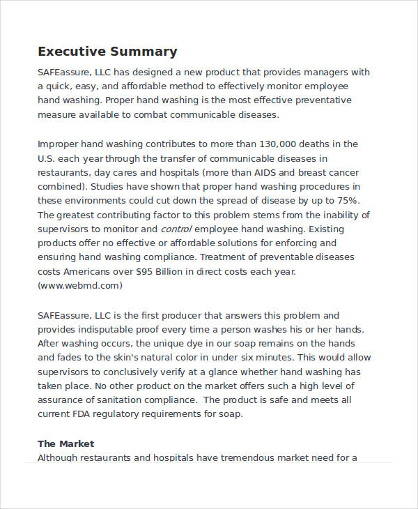 Soap Manufacturing Business Proposal