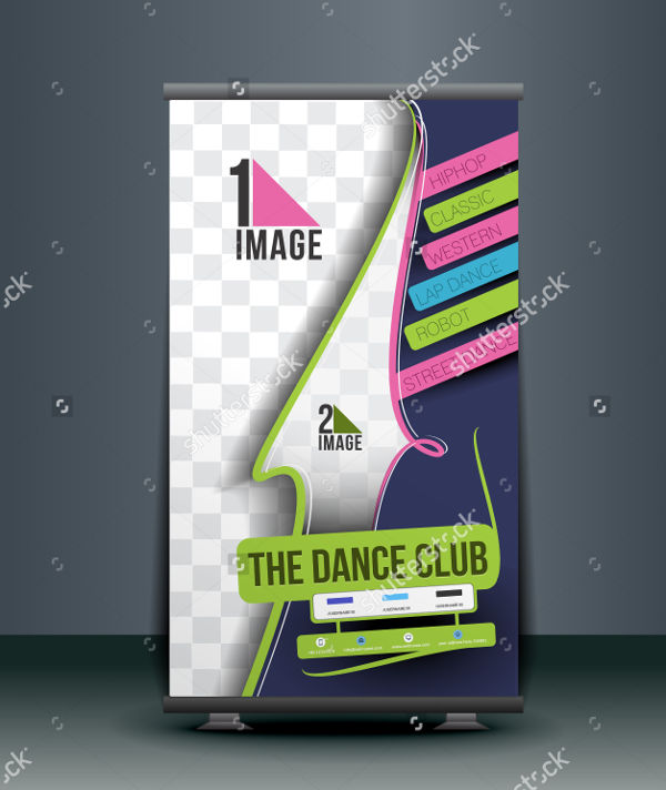 Dance School Advertising Banner