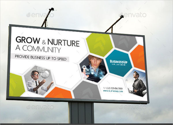 Outdoor Business Advertising Banner