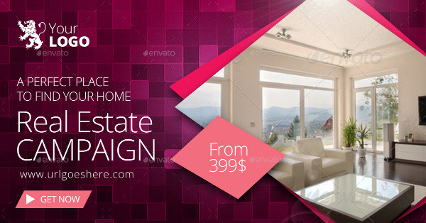 Real Estate Advertising Web Banner