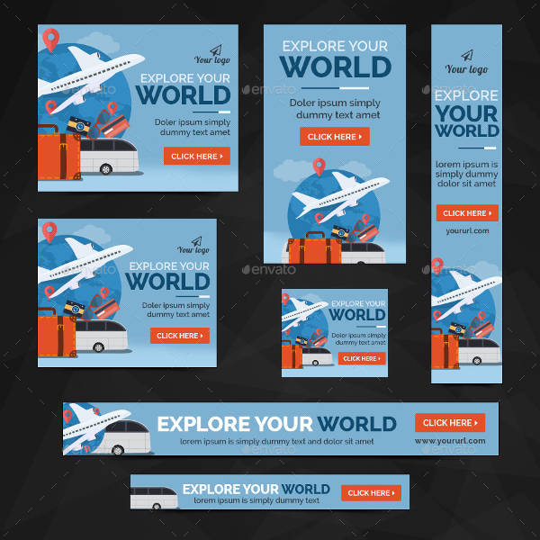 Tour Travel Advertising Banner