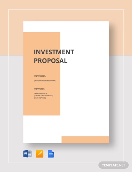 Small Business Investment Proposal