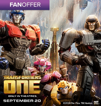 Save over 50% on Transformers Double Feature!