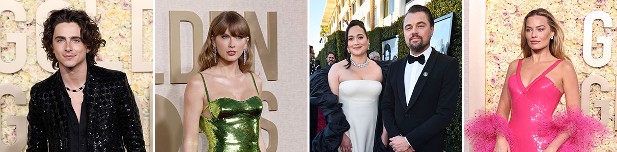 Golden Globes Red Carpet Photos