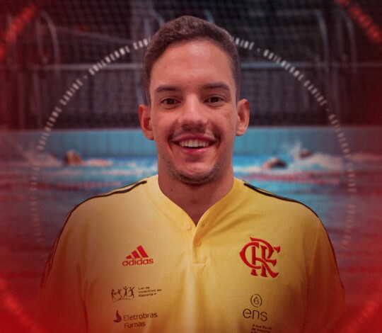 Fenômeno da natação, Guilherme Caribé fecha contrato com o Flamengo ENS