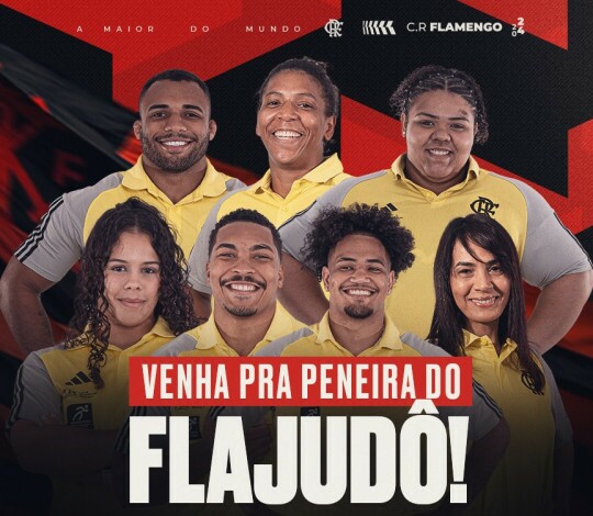 Inscrições abertas para a peneira do FlaJudô - novembro/2024