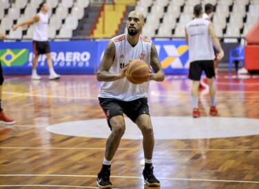 Treino do basquete no Tijuca - 04/02/2019