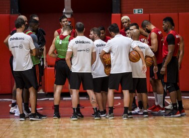 Treino do Basquete - 16-05-2019