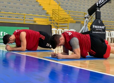 Treino do basquete - 07/06/2019