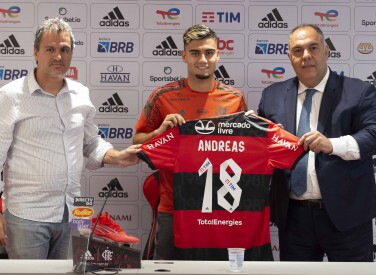 Apresentação Andreas Pereira no CT  - 23-08-2021