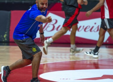 Treino do Basquete no Maracanazinho - 19-11-2021