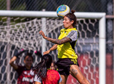 Treino das Meninas Da Gávea_01-08-2024_Foto: Paula Reis / Flamengo