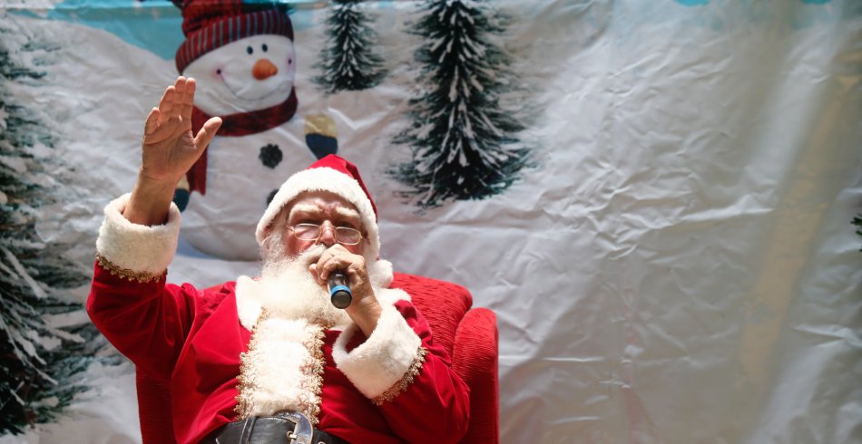 Chegada do Papai Noel na Gávea - 17/12/2017