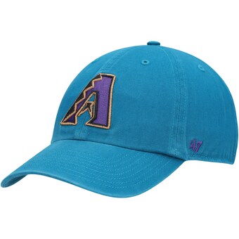 Arizona Diamondbacks '47 Logo Cooperstown Collection Clean Up Adjustable Hat - Teal