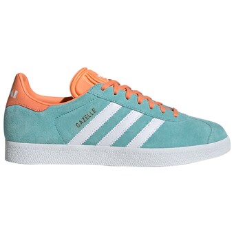 Men's Inter Miami CF adidas Originals Aqua 2024 Jersey Hook Gazelle Shoes