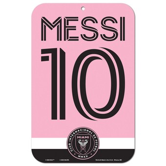 Inter Miami CF Lionel Messi WinCraft 11" x 17" Sign