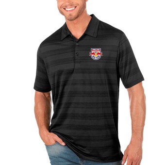 Men's New York Red Bulls Antigua Black Compass Polo