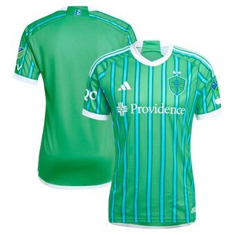 Men's Seattle Sounders FC  adidas Green 2024 The Anniversary Kit Authentic Jersey