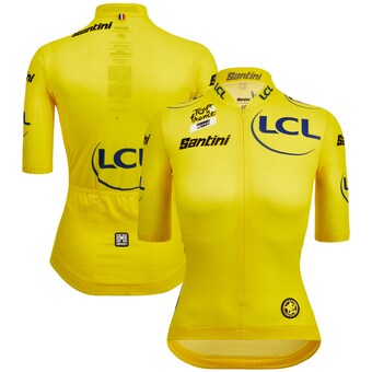 Tour de France 2024 Authentic Trikot Santini - Gelb - Damen