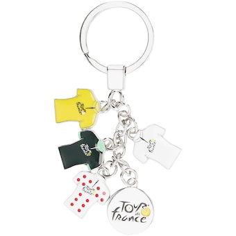 Tour de France Jersey Charm Keyring