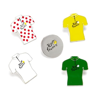 Tour de France Set of 4 Pin Badges