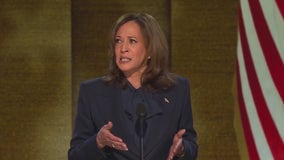 VP Kamala Harris accepts Democratic presidential nomination