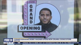 Former Seahawk Bobby Wagner opens new Crumbl cookie store