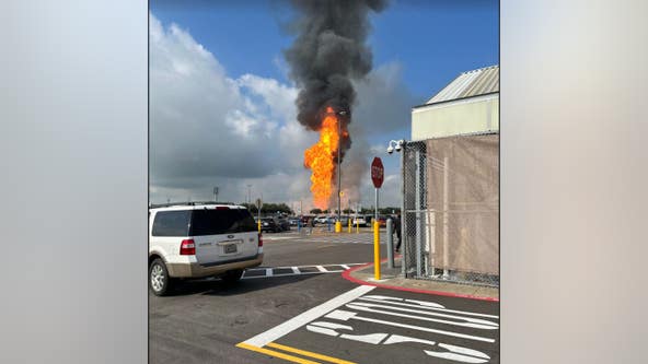 LIVE: La Porte pipeline fire near Spencer Highway causes road closures, evacuations