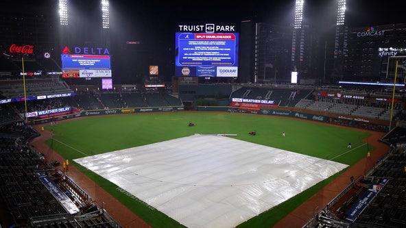 Braves, Stripers doubleheaders Saturday due to showers