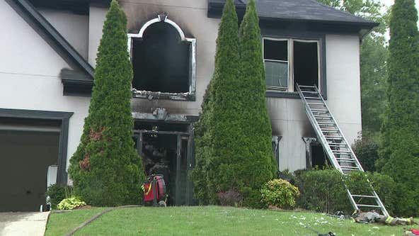 Family dog dies in Ellenwood house fire