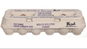 Eggs recalled after salmonella outbreak in multiple states