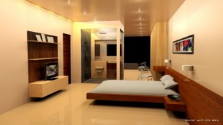 luxury house interior 3d model