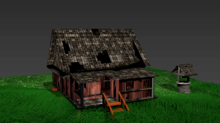 Haunted Sundanese Traditional House 3d model