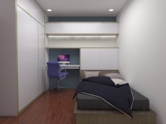 Interieur Eenpersoonskamer 3d model