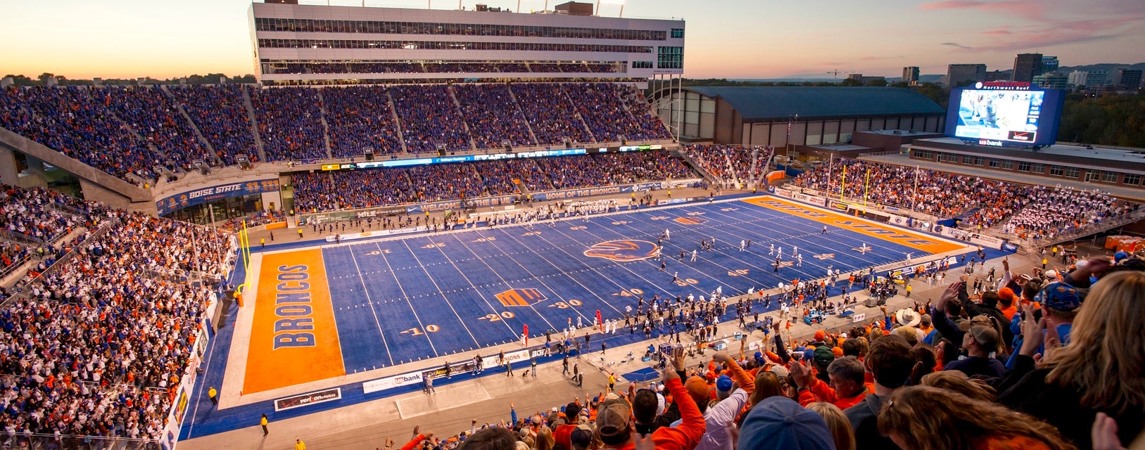 Famous Idaho Potato Bowl will be playing at Albertsons Stadium in Boise