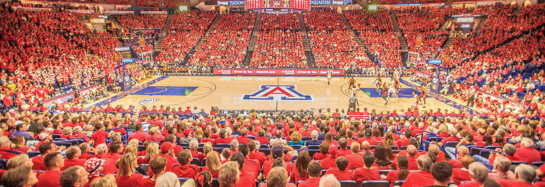 Arizona Basketball will be playing Old Dominion Basketball at McKale Center in Tucson