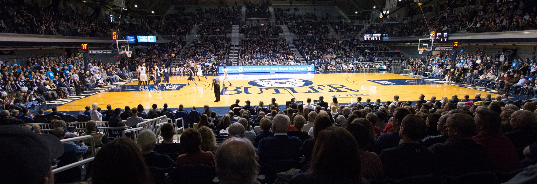 Butler Basketball will be playing Austin Peay Basketball at Hinkle Fieldhouse in Indianapolis