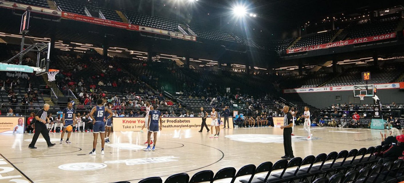 CIAA Mens and Womens Basketball Tournament will be playing at CFG Bank Arena in Baltimore