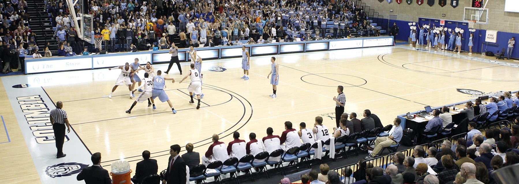 Columbia Basketball will be playing Delaware State Basketball at Levien Gymnasium in New York