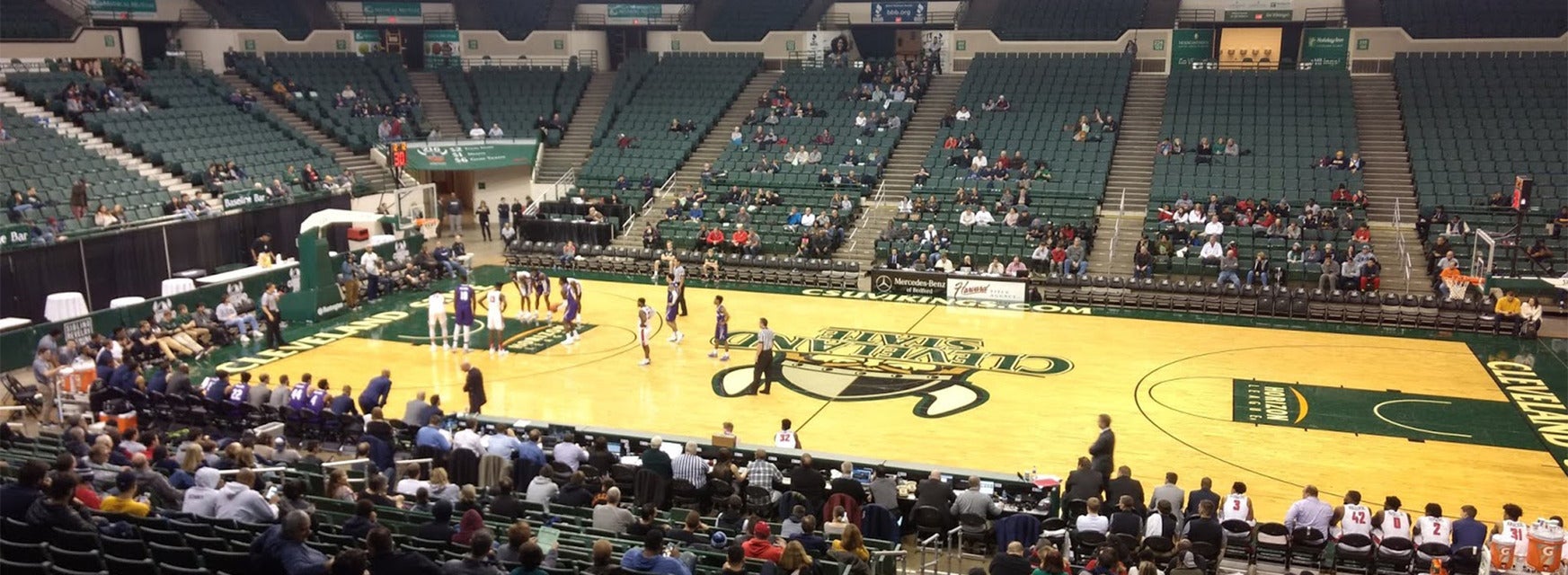 Cleveland State Basketball will be playing Eastern Michigan Basketball at Wolstein Center in Cleveland